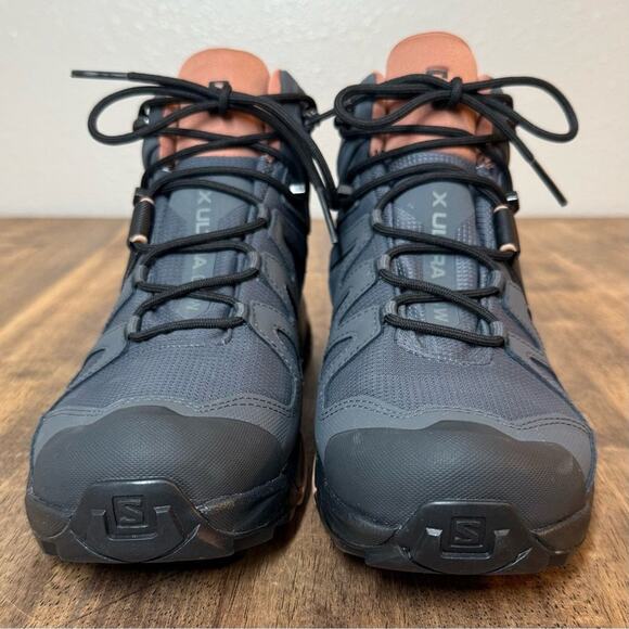 Salomon Women’s X Ultra 4 Gore-Tex GTX Hiking Trail Boot Ebony/Mocha Size 10.5 - Picture 5 of 11